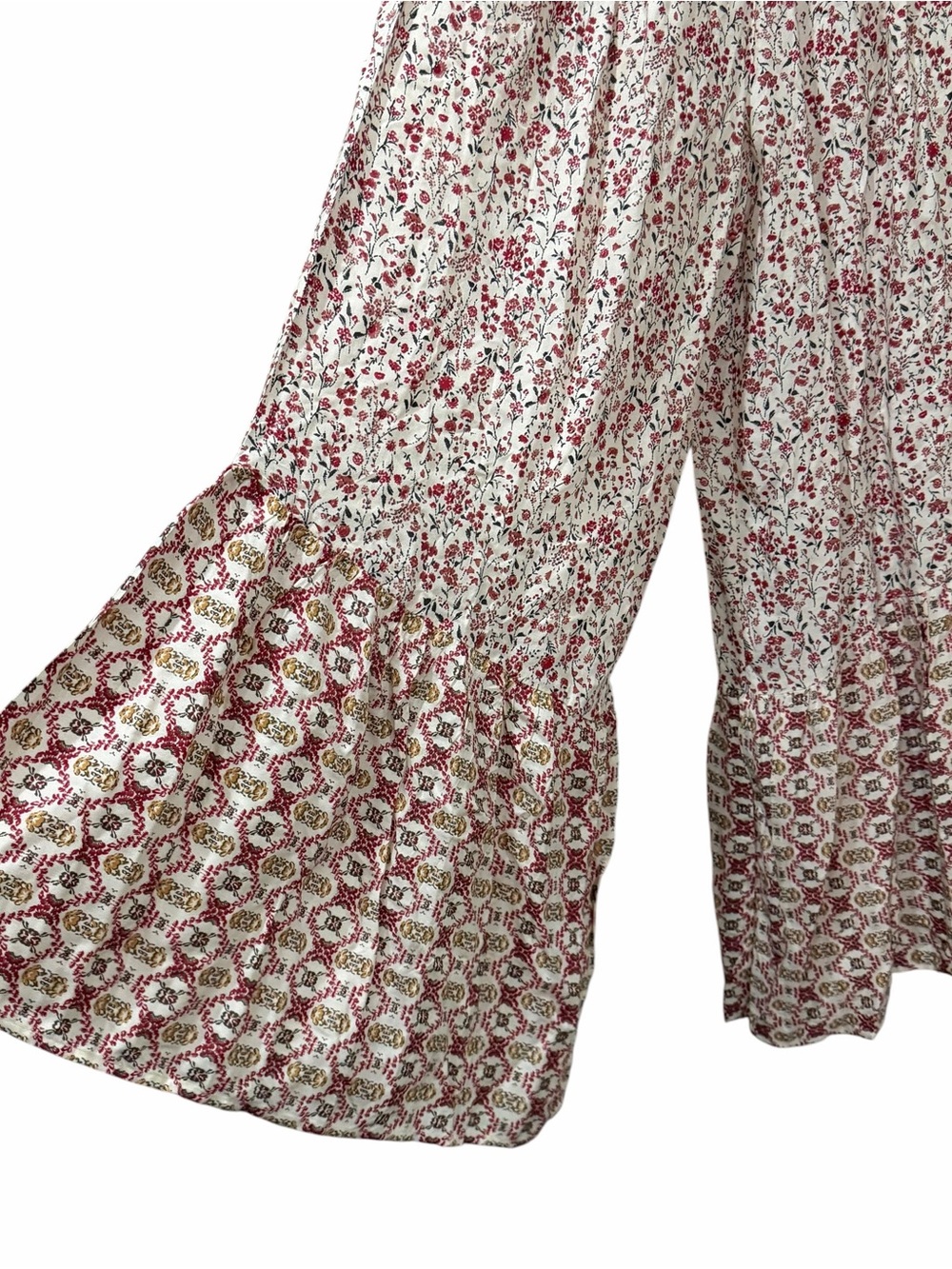 Japna XS Floral Smocked Strapless Jumpsuit Bohemian 0004 - Picture 2 of 5